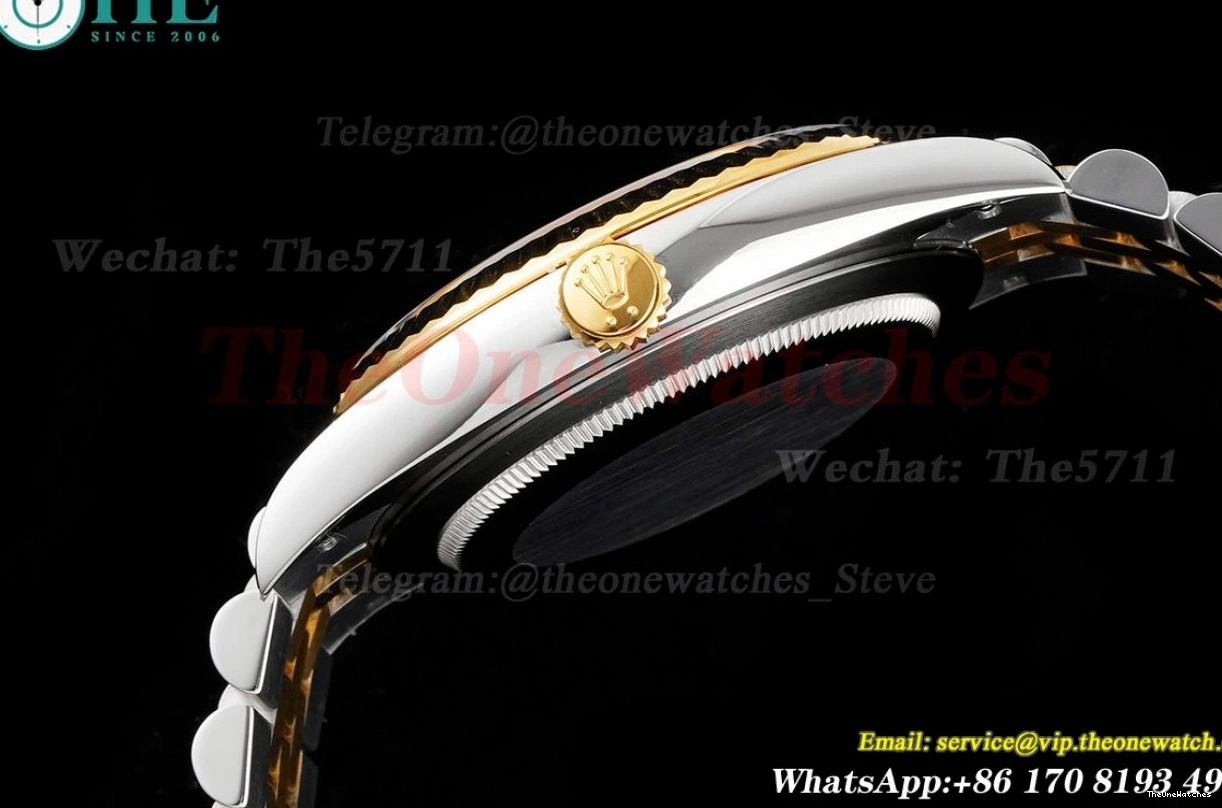 King 126333 VR3235 YG Datejust Gold SS Jubilee 904L 41mm Stk 0417